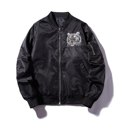 Men's High Street Embroidered MA1 Flight Jacket
